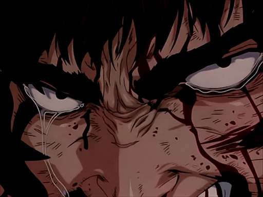 😥 Стикер «berserk!» для Telegram