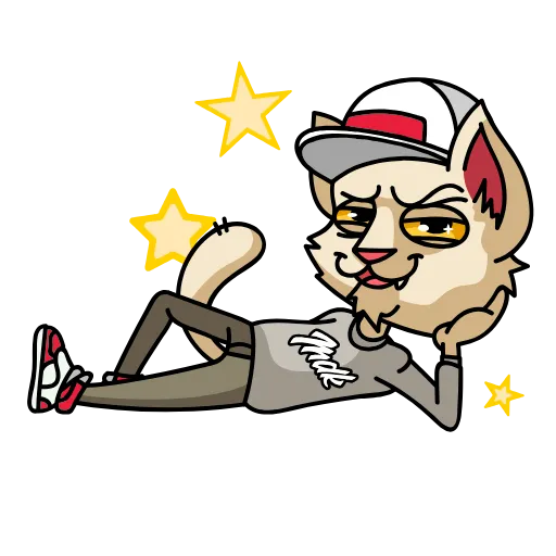 😏 Стикер «Мудакотик» для Telegram