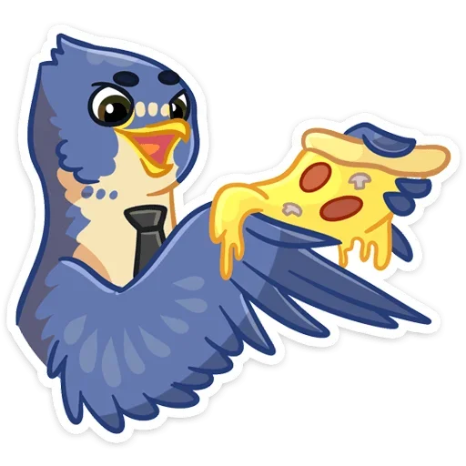 🍕 Стикер «Мой Первый Бизнес» для Telegram