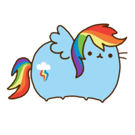 Стикерпак My Little Pusheen для Telegram — скачать