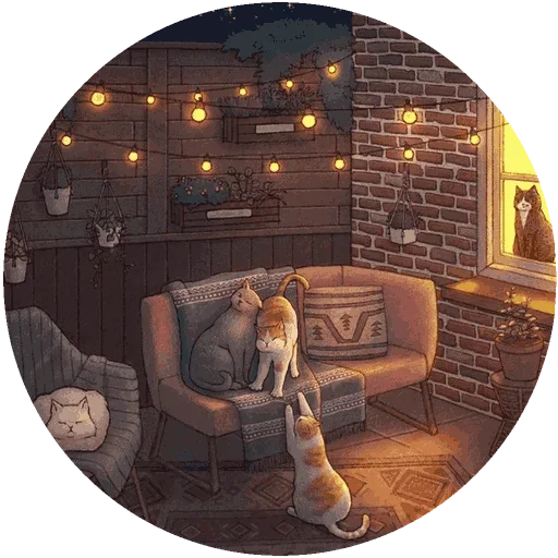 🤗 Стикер «My Life» для Telegram