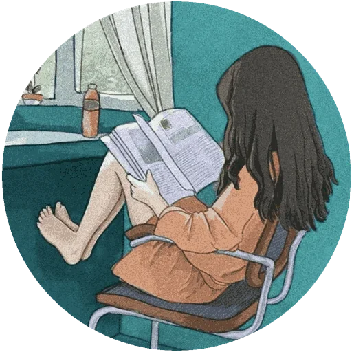 📖 Стикер «My Life» для Telegram