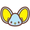 😯 Эмодзи «😏My Melody Bunny Emoji» для Telegram