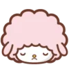 😔 Эмодзи «😏My Melody Bunny Emoji» для Telegram