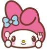 🍽 Эмодзи «😏My Melody Bunny Emoji» для Telegram