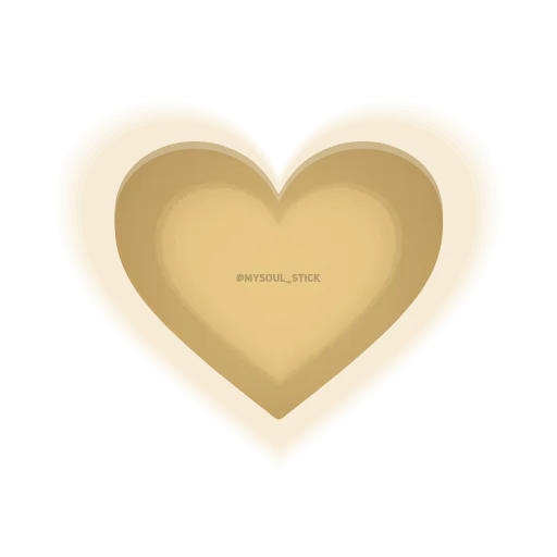 💗 Стикер «Golden Dust Font» для Telegram