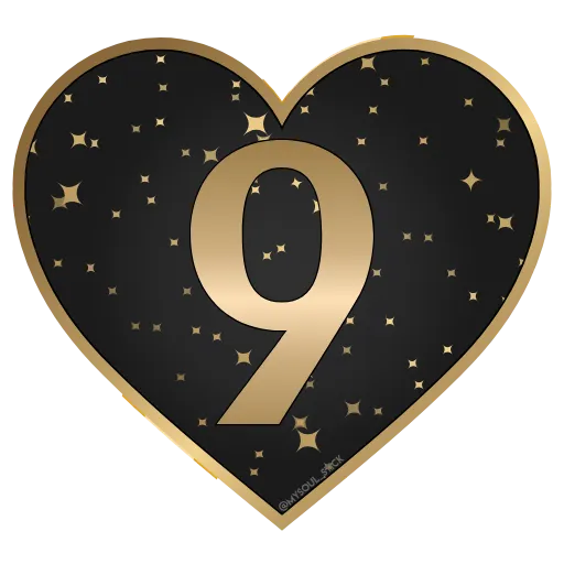 🖤 Стикер «Golden Dust Font» для Telegram
