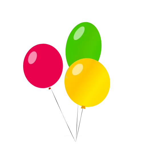 🎂 Стикер «Bithday Party» для Telegram