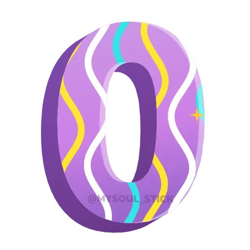 0️⃣ Стикер «Bithday Party» для Telegram