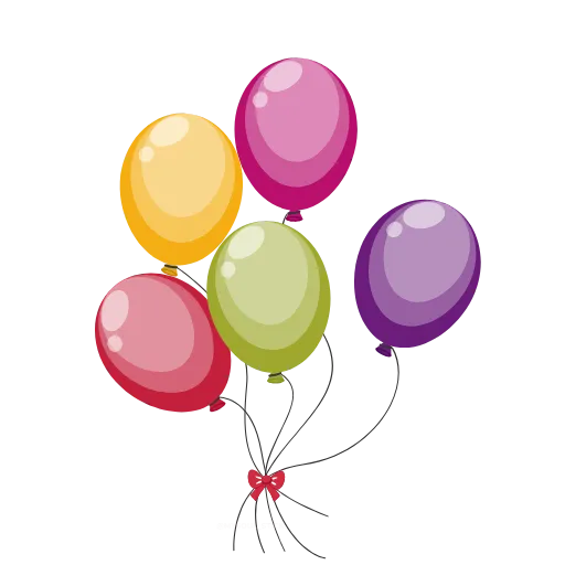 🎂 Стикер «Bithday Party» для Telegram