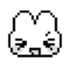 Эмодзи mysterious rabbit для Telegram — скачать