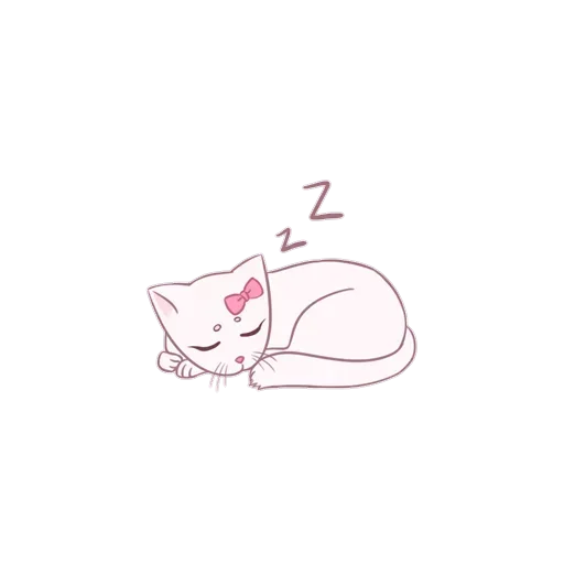 🐈 Стикер «White Белые» для Telegram