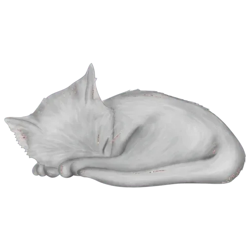 🐈 Стикер «White Белые» для Telegram