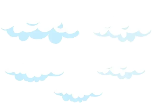 ☁️ Стикер «White Белые» для Telegram