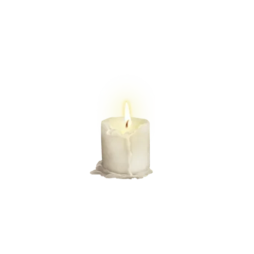 🕯 Стикер «White Белые» для Telegram
