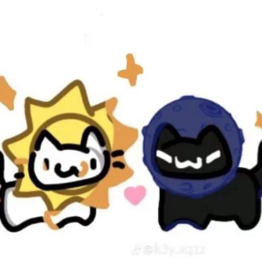 🙂 Стикер «Cute cats» для Telegram