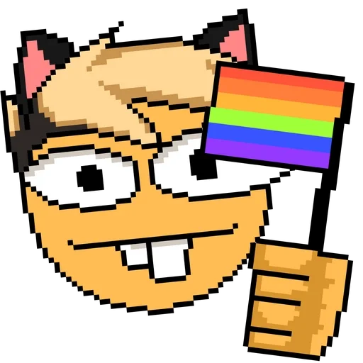 🏳️‍🌈 Стикер «Мазеллов» для Telegram
