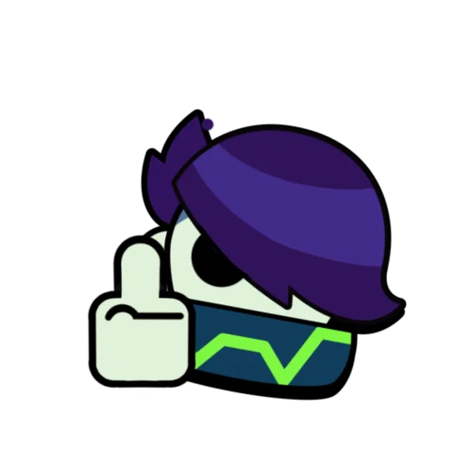 🖕 Стикер «Orochi Edgar» для Telegram