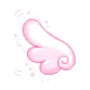 👼 Эмодзи «Pink #color #pink #status #girl» для Telegram