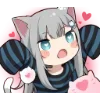 🥰 Эмодзи «Nachoneko» для Telegram