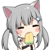 🍦 Эмодзи «Nachoneko» для Telegram