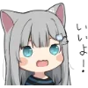 😉 Эмодзи «Nachoneko» для Telegram