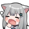 😪 Эмодзи «Nachoneko» для Telegram