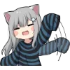 👋 Эмодзи «Nachoneko» для Telegram