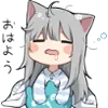 😪 Эмодзи «Nachoneko» для Telegram