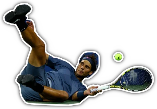 😵 Стикер «Rafael Nadal» для Telegram