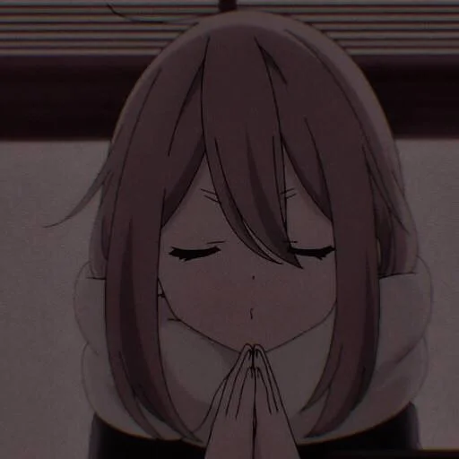 🐝 Стикер «Nadeshiko dark» для Telegram