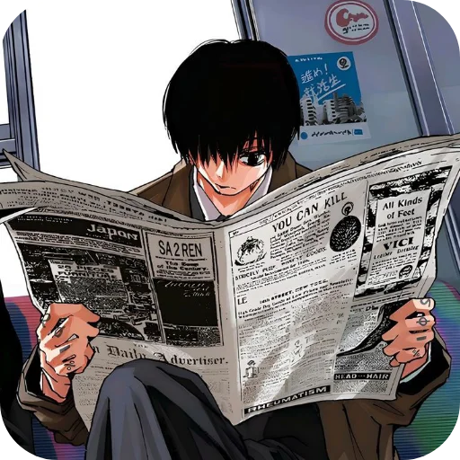 Стикерпак Yoichi Nagumo для Telegram — скачать
