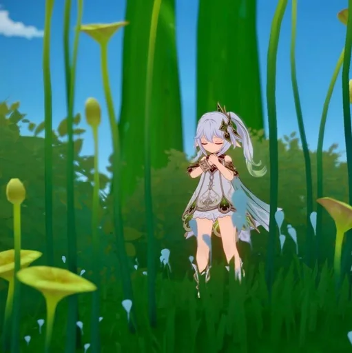 🌱 Стикер «Nahida / genshin impact» для Telegram