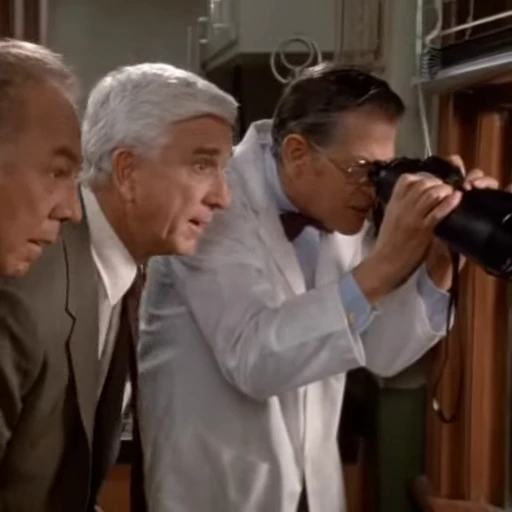 🔭 Стикер «Naked Gun» для Telegram