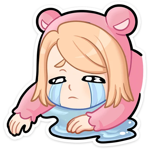 😭 Стикер «Нана» для Telegram