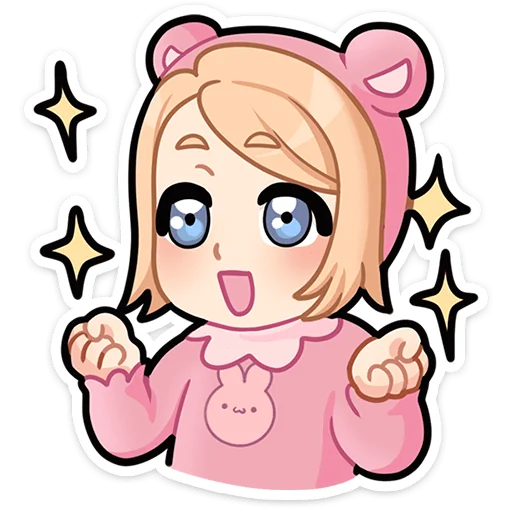 🤩 Стикер «Нана» для Telegram