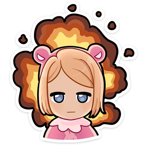 🤯 Стикер «Нана» для Telegram