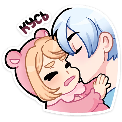 👹 Стикер «Нана» для Telegram