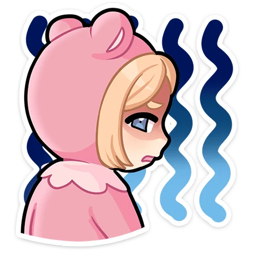 😡 Стикер «Нана» для Telegram