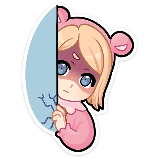 👀 Стикер «Нана» для Telegram