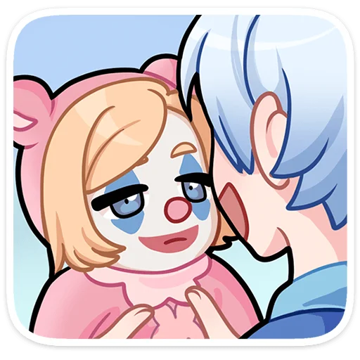 🤡 Стикер «Нана» для Telegram