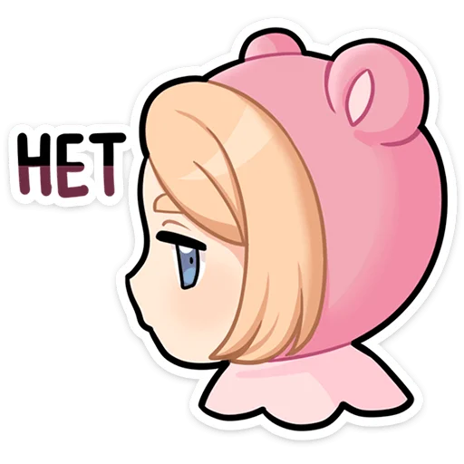 😐 Стикер «Нана» для Telegram