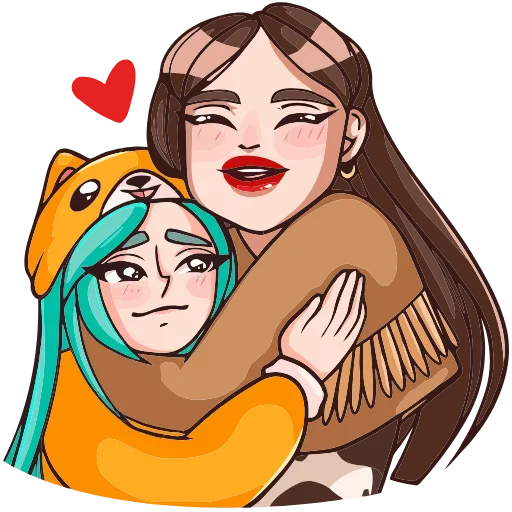🤗 Эмодзи «Нэнси» для Telegram