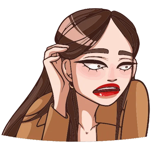 ❓ Эмодзи «Нэнси» для Telegram
