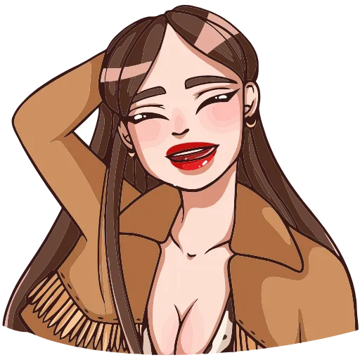 😊 Эмодзи «Нэнси» для Telegram