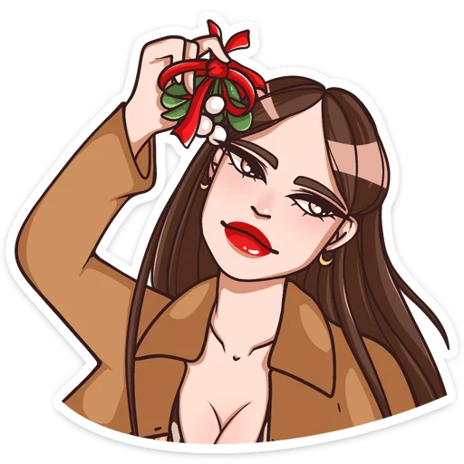 😘 Стикер «Нэнси» для Telegram