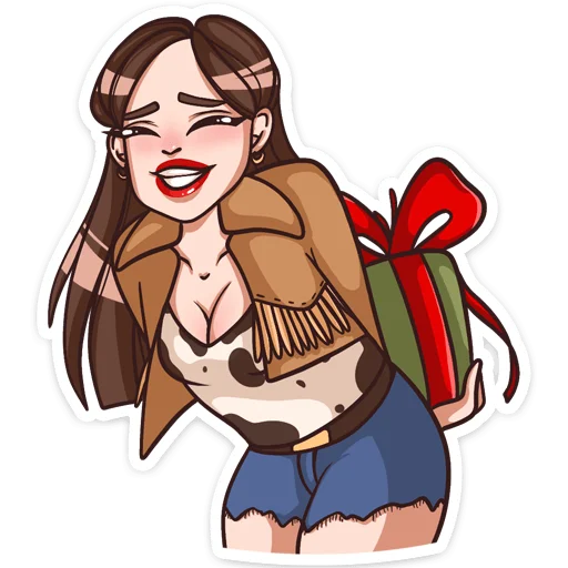 🎁 Стикер «Нэнси» для Telegram