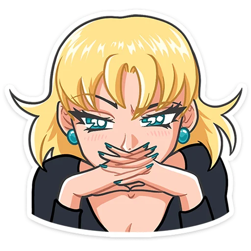 👱‍♀️ Стикер «Наоко» для Telegram