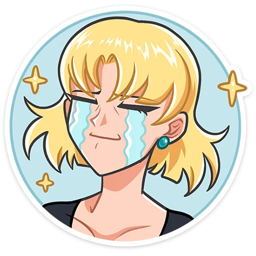 👱‍♀️ Стикер «Наоко» для Telegram