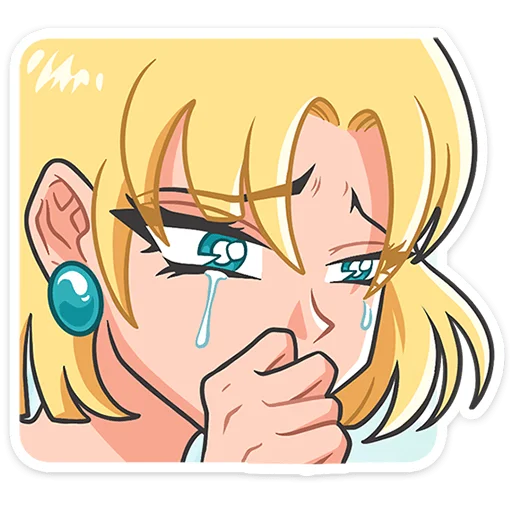 😢 Стикер «Наоко» для Telegram